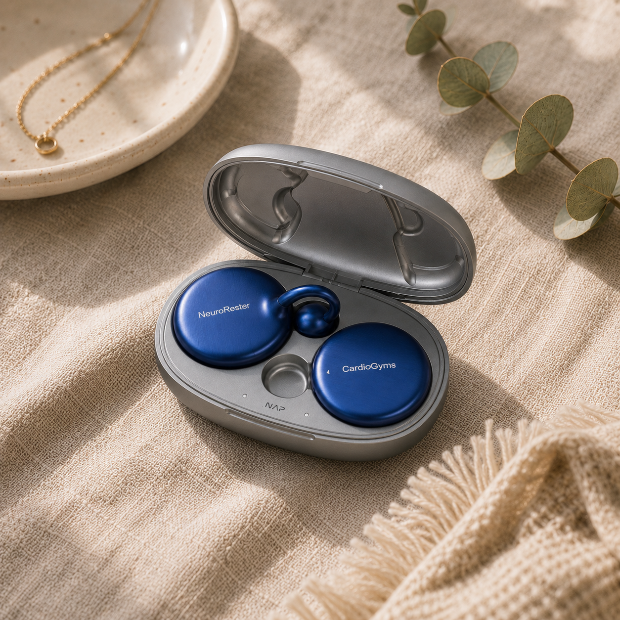 NeuroRester Deep Sleep Optimizer, Silver Blue