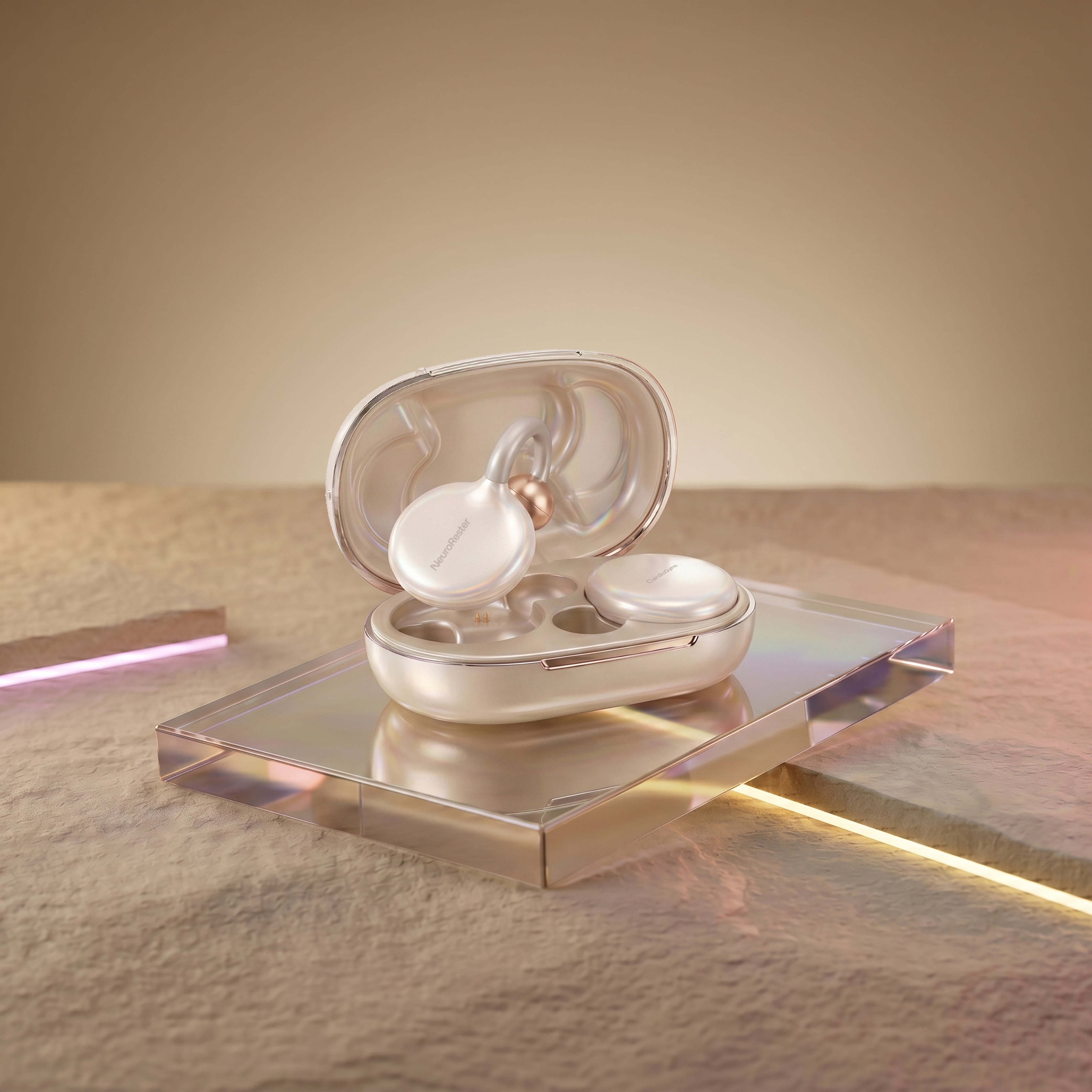 NeuroRester Deep Sleep Optimizer, Pearl White